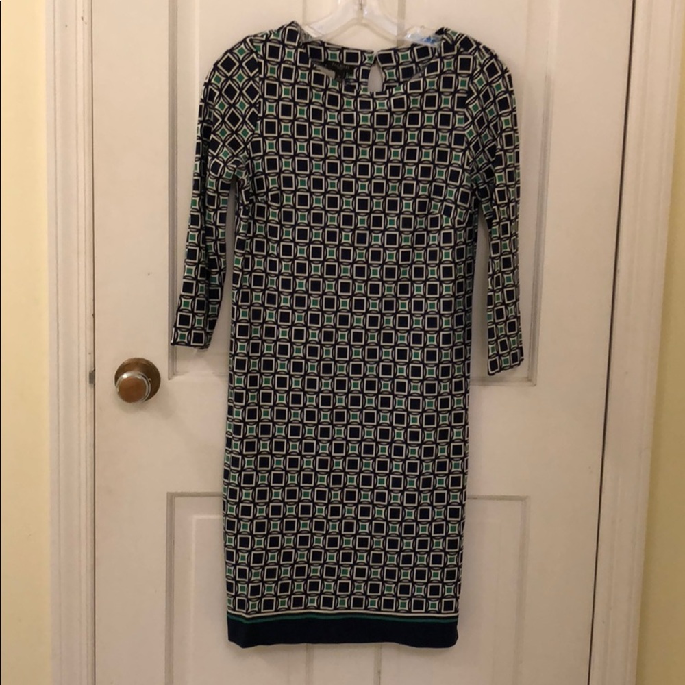 Talbots 3/4 sleeve dress